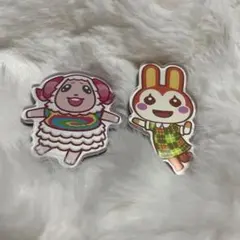 모동숲 동물의 숲 キャラマグネッツ ちゃちゃまる リリアン