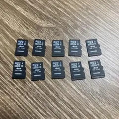 MicroSDカード　4GB 10枚　TOSHIBA ③