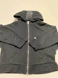 x-girl STAGES ブラックパーカー 110