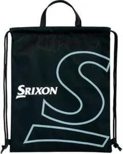 【新品】Srixon スリクソン テニス シューズケース 巾着バッグ ブラック