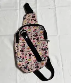 ミニーマウス ボディバッグ ピンク