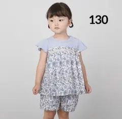 プティマイン 130 花ドッキングタックチュニック& バルーンショーパン