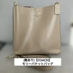 【難あり】COACH モリーバケットバッグ