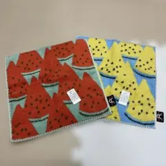 新品未使用くまモンタオルハンカチ 2枚セット