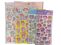 新品未使用　サンリオ　ポップデコパーティー　ペタペタシール　4種セット