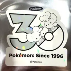 韓国限定 ポケモン 30周年記念 ステッカー ワッカネズミ - メルカリ
