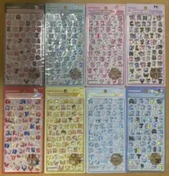 ボンボンドロップシールmoji 8種コンプリート文字ボンドロ正規品