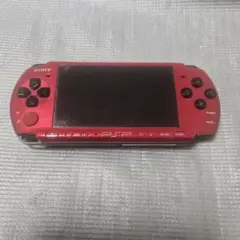 ジャンク psp 3000 レッド ブラック