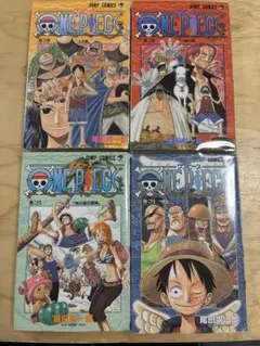ONE PIECE 24 25 26 27 セット 透明ブックカバー付き　初版