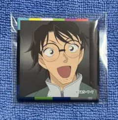 名探偵コナン展 TVアニメ放送30周年記念 スクエア缶バッジvol.2 羽田秀吉