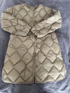 ウルトラライトダウンジャケット M ベージュ