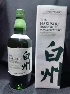 THE HAKUSHU 白州 シングルモルトウイスキー 700ml 白州 ウイスキー サントリー 箱付 700mlの通信販売