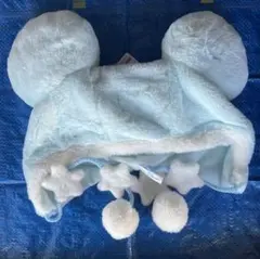 ディズニー ファンキャップ ミッキー ミニー ブルー 星 キラキラ