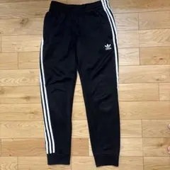 アディダスオリジナルス トラックパンツ Lサイズ　ブラック トレフォイル