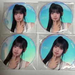 ME:I 村上璃杏 缶バッジ 4個セット