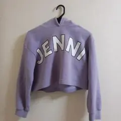 JENNI ラベンダー クロップドパーカー