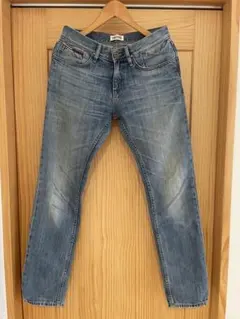 トミー トミージーンズ デニム 美品 TOMMY HILFIGER ダメージ