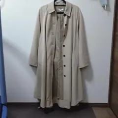 【MOUSSY】ベージュ トレンチコート ロング丈