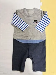 DOUBLE.B ロンパース　80