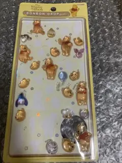 ボンボンドロップ　シール　くまのプーさん　おすそわけ