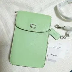 お値下げ致します！　【新品】COACH　クロスボディ スマホショルダー