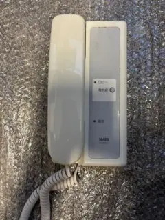 松下電工 マンション用インターホン SHN11103WK 解除ボタン付き 動作品