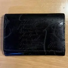 極美品10万円 Berluti インブイア スクリット カードホルダー 名刺入れ