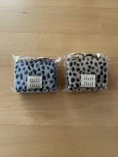 【新品未使用】ミニバッグ チャーム キーホルダー 2個セット