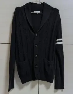 THE SHOP TK ダークネイビー カーディガン M