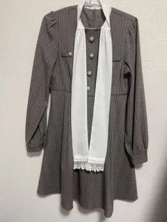 Ank Rouge リボン付きワンピース