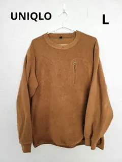 【美品】UNIQLO フリースプルオーバー 長袖