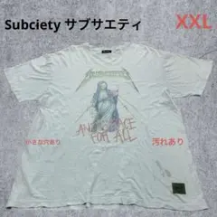 Subciety サブサエティXXL ホワイト メタリカオマージュ 聖母のサムネイル