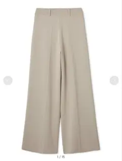 【新品未使用】Mila Owen クールドライセミワイドニットパンツ