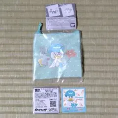 ポケモン　トートバッグ＆ポーチコレクション　クワッス　おまけ　シール