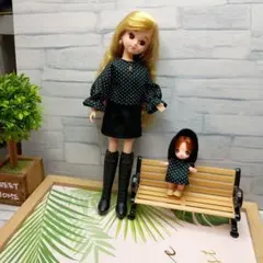 リカちゃん、プチリカちゃん 着せ替え服 ☆ハンドメイド285
