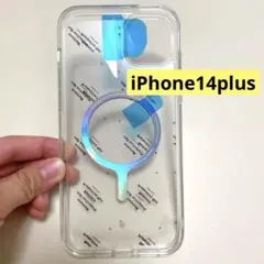 iPhone14plus Magsafe対応 傷に強い背面 ワイヤレス充電クリア