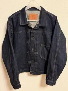 schott 1stデニムジャケット tバック ステンシル入り - メルカリ