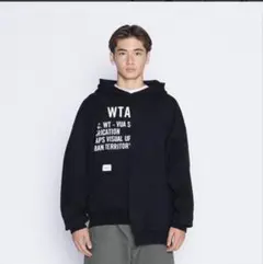 WTAPS RAGS HOODED 211ATDT-CSM39 BLACK L