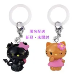 ハローキティ Hello kitty めじるしアクセサリー ガチャ 日焼け 悪魔