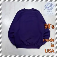 r*3様 PANNILL 90s パニール ブランク スウェット 無地 USA製のサムネイル