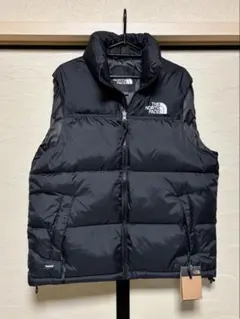 新品ザ ノースフェイス ブラック ダウンベストL（日本XL）