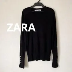 ZARAザラ金ボタンカットソーニットTシャツカーデ/DISCOATLOWRYS