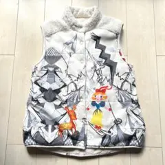 TSUMORI CHISATO ツモリチサトスリープ ボア ベスト ルームウェア
