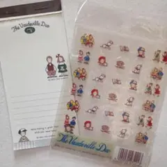 Sanrio The Vaudeville Duo メモ帳＆シールセットのサムネイル