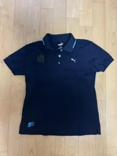 PUMA ネイビー ゴルフ用 ポロシャツ ウィメンズ