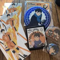 ハイキュー!! オールスター缶バッジ 影山飛雄 ゴミ捨て場の決戦 缶