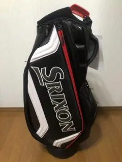 Srixon GGC-S166 ゴルフバッグ 9.5型 ブラック/レッド SRIXON スリクソン 軽量 スタンダードモデルキャディバック 9.5