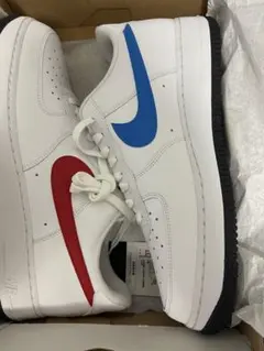 Nike Air Force 1 '07 ホワイト/レッド/ブルー 10 US