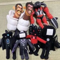 スキビティトイレ　7点　ぬいぐるみ　おまとめ売り