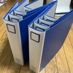 【6月14日まで】キングジム　ファイル A4タテ 両開き 18冊セット ブルー 6月16日まで】キングジム ファイル A4タテ 両開き 18冊セット ブルー